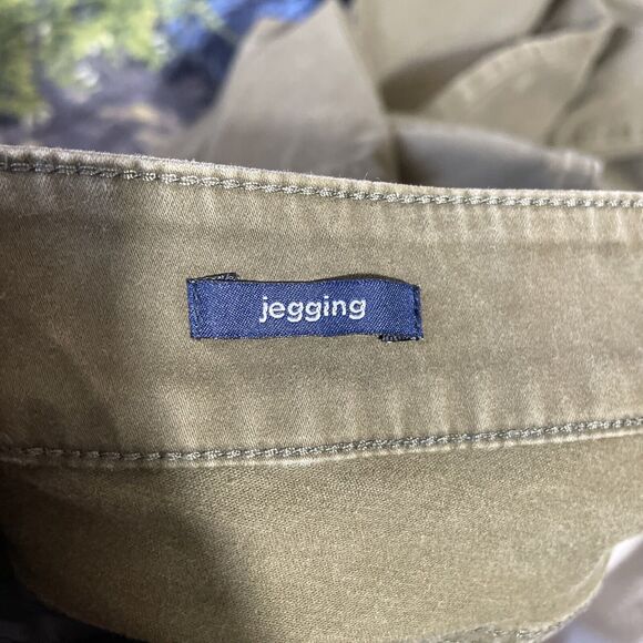 Talbots Womens Simply Flattering 5 Pocket Jegging Jeans 6P Green Skinny - Picture 10 of 10